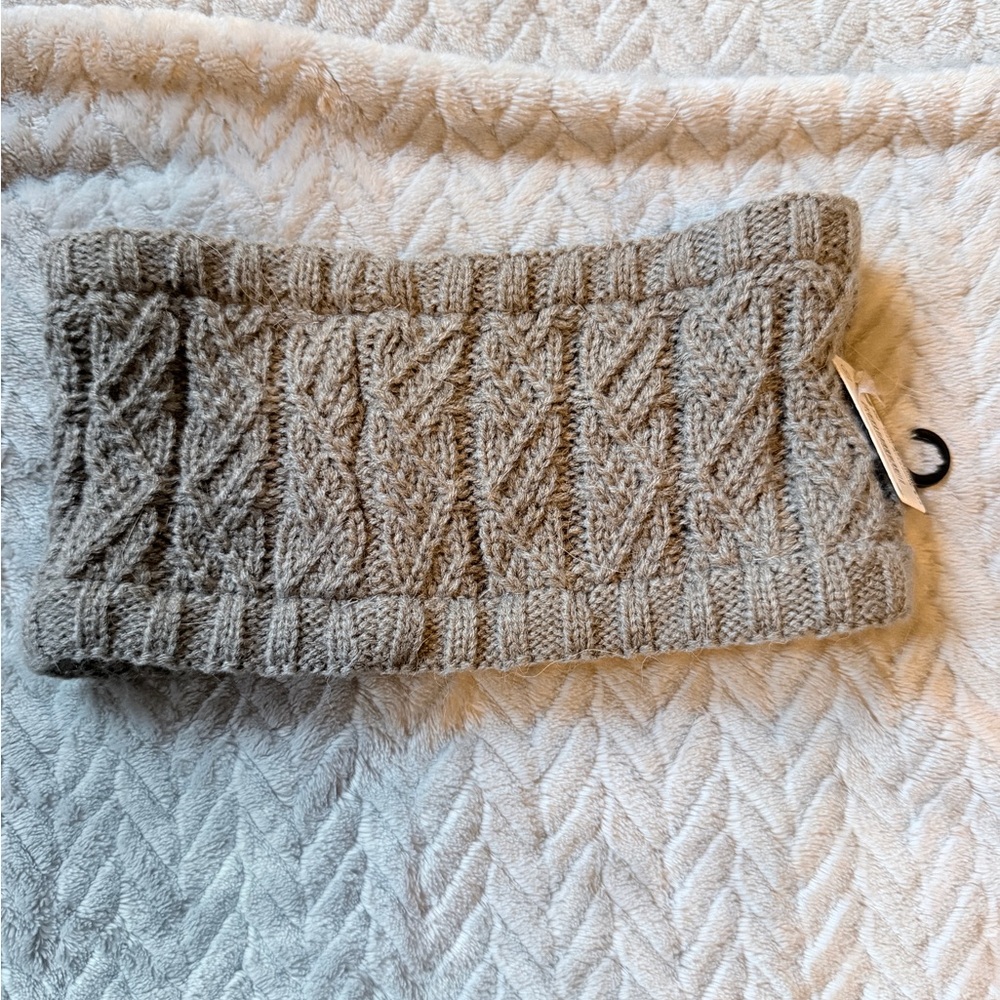 Cable Knit Tan Headband